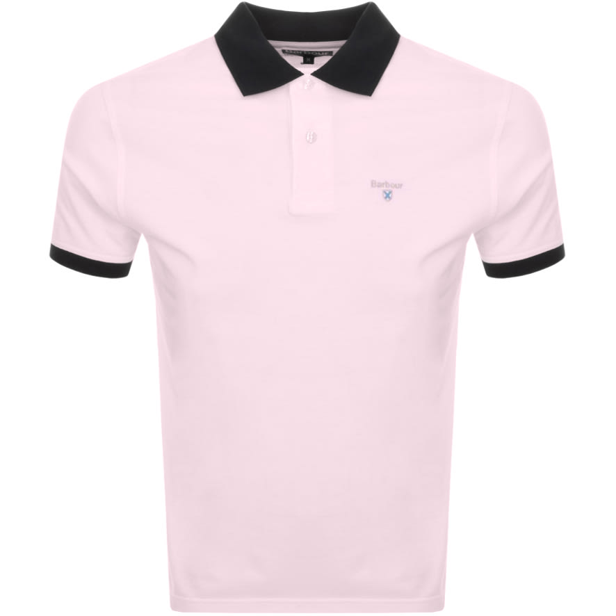 Alternative Image for ProductBarbour Lynton Polo T Shirt Pink1
